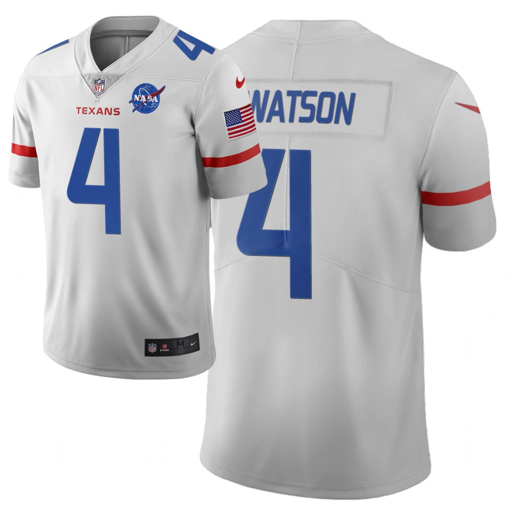 Men Nike NFL Houston Texans #4 deshaun watson Limited city edition white jersey->new york jets->NFL Jersey